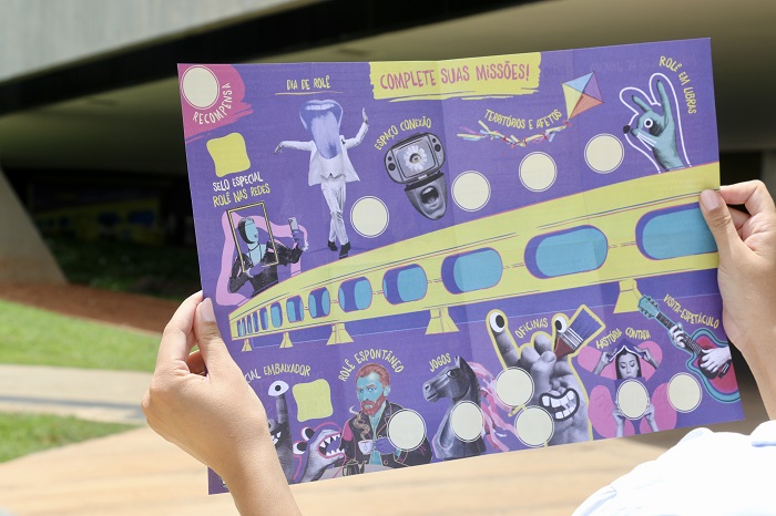 Passaporte de Férias do Rolê Cultural transforma o CCBB Brasília em circuito de arte, jogos e descobertas